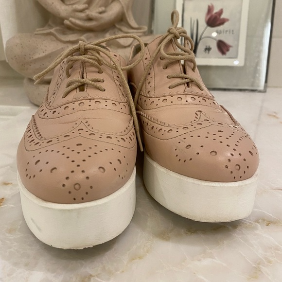 Carvela pink sz 37 /sz6 oxfords - Picture 8 of 9